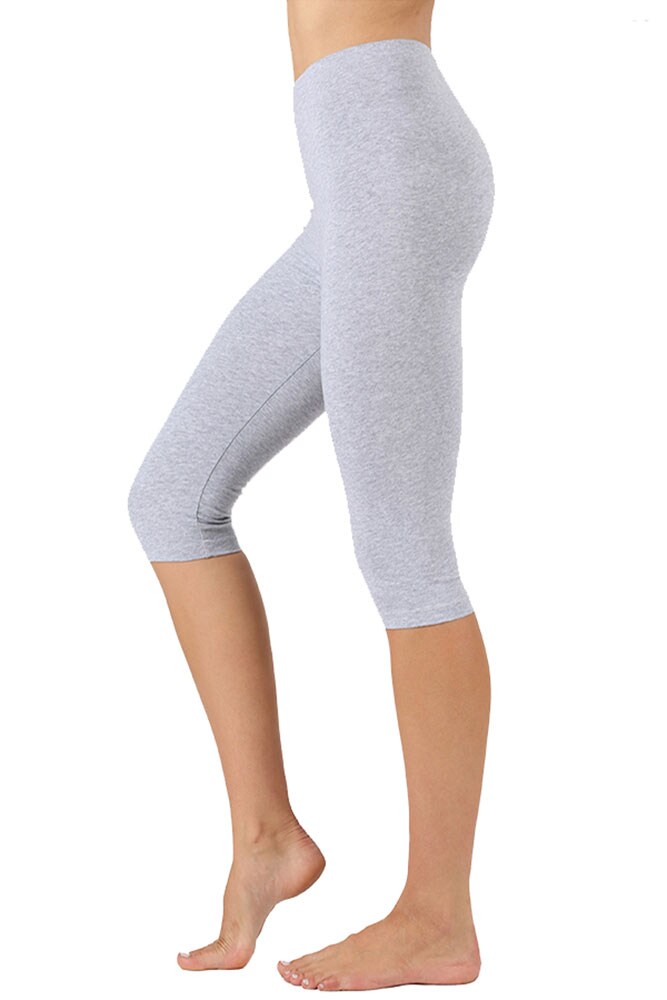 Womens Cotton Capri Leggings - image18