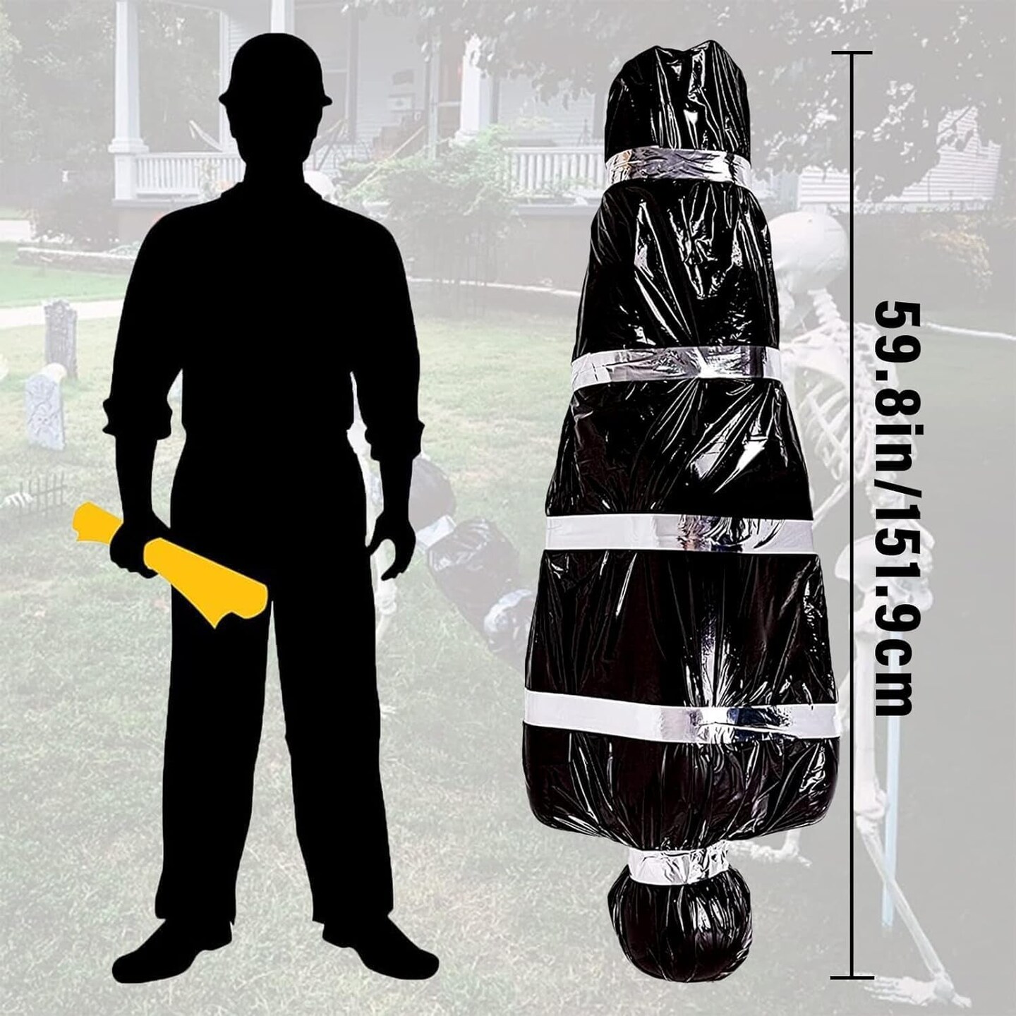 5Ft Hanging Corpse Halloween