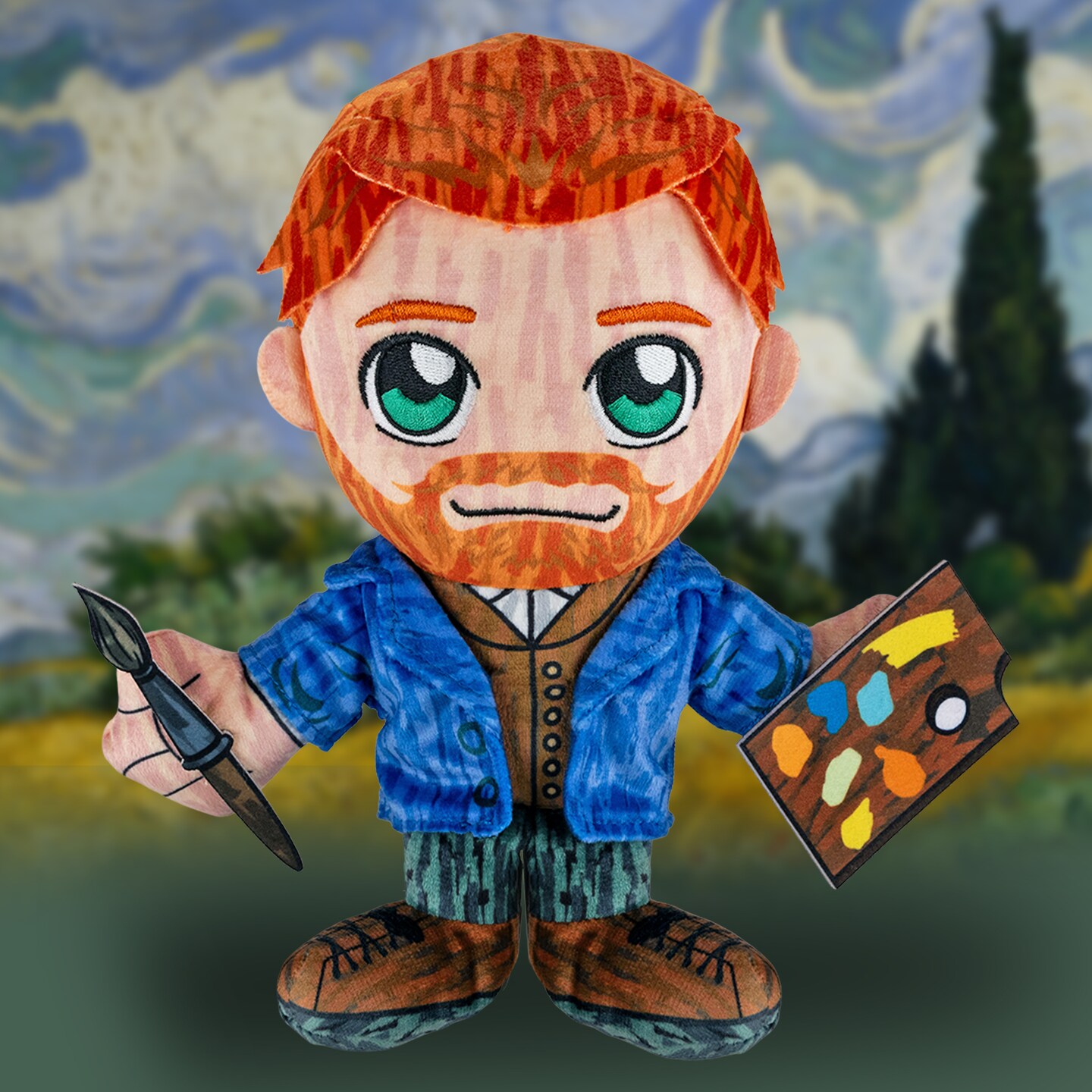 Bleacher Creatures Vincent van Gogh 8&#x22; Kuricha Plush