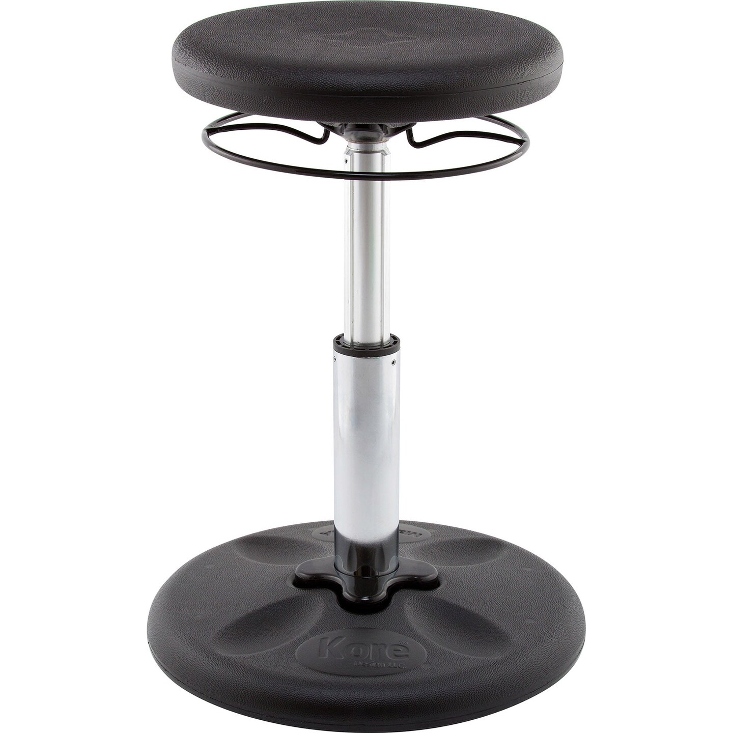 Kids Adjustable Standard Wobble Chair 14-19&#x22;, Black