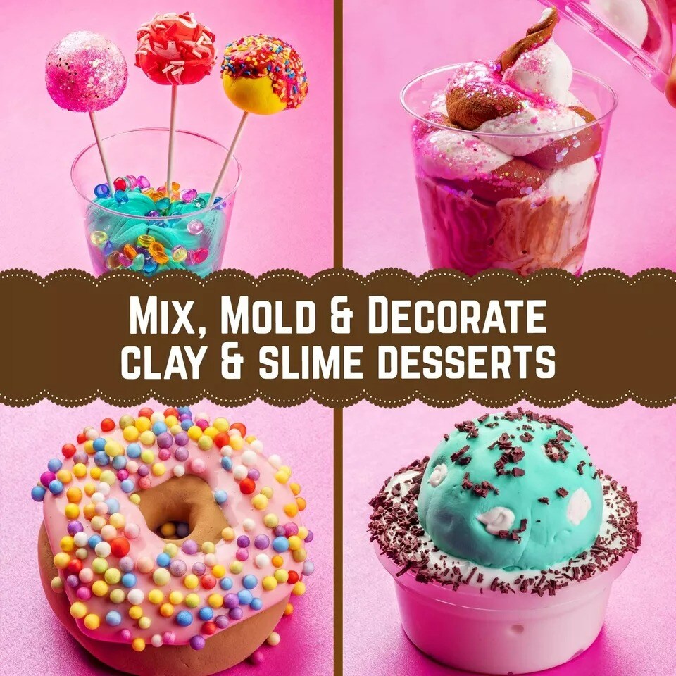 Cakes & Sweet Treats Slime Kit, Scented Slime for Kids and Slime Butter