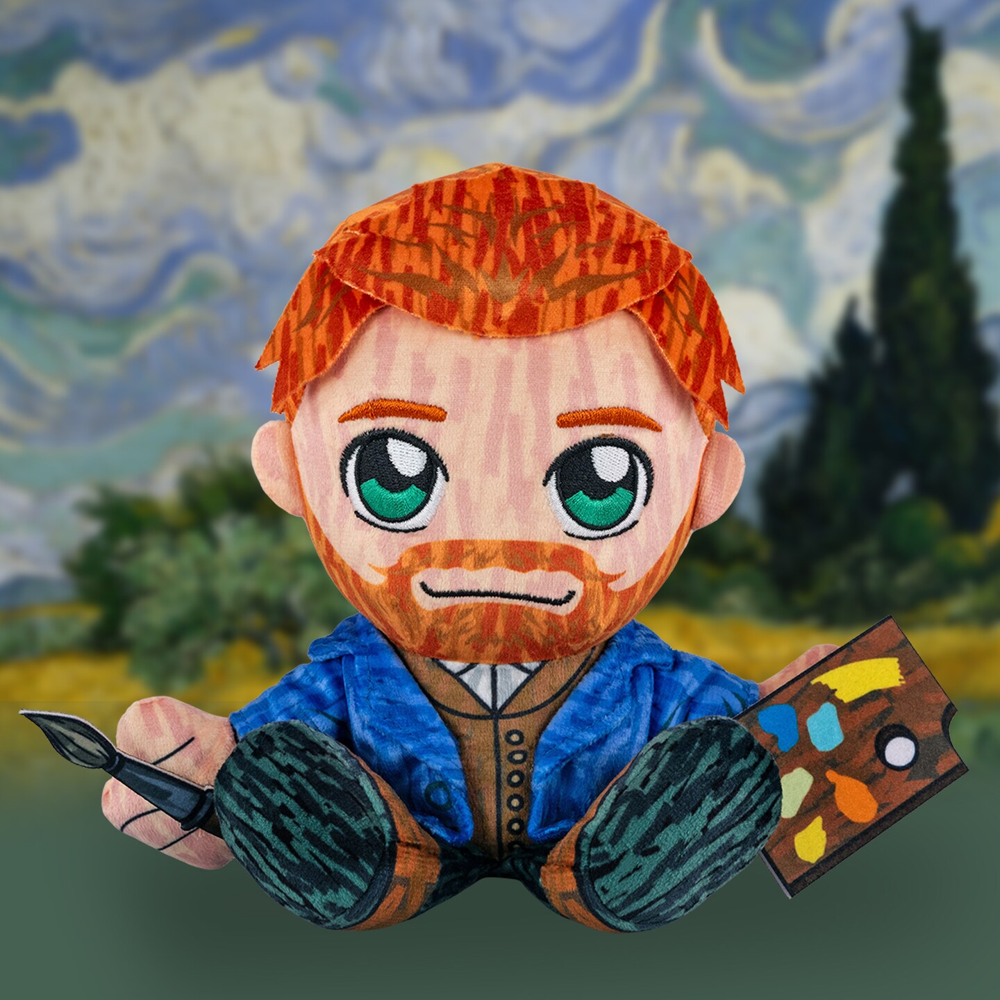 Bleacher Creatures Vincent van Gogh 8&#x22; Kuricha Plush