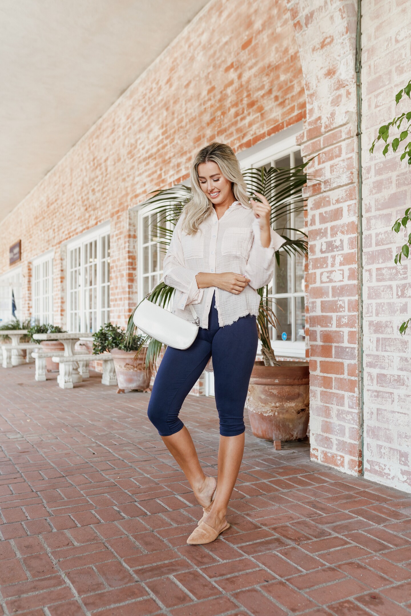 Womens Cotton Capri Leggings product 7