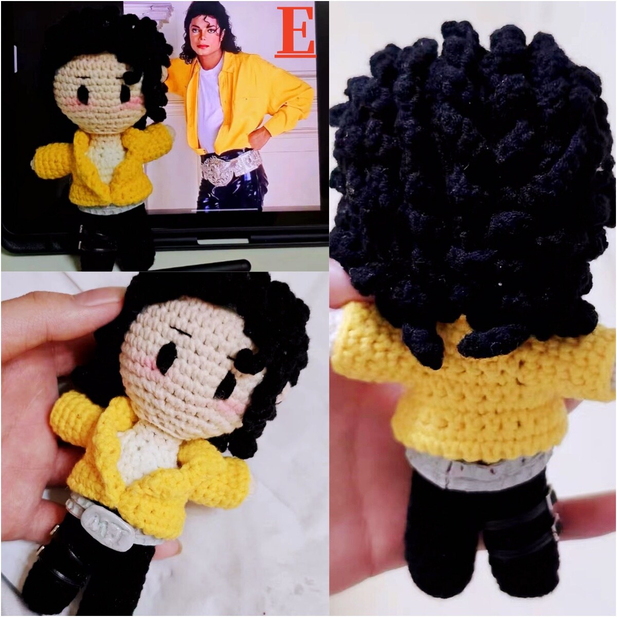 Handmade Crochet Michael Jackson dolls buy