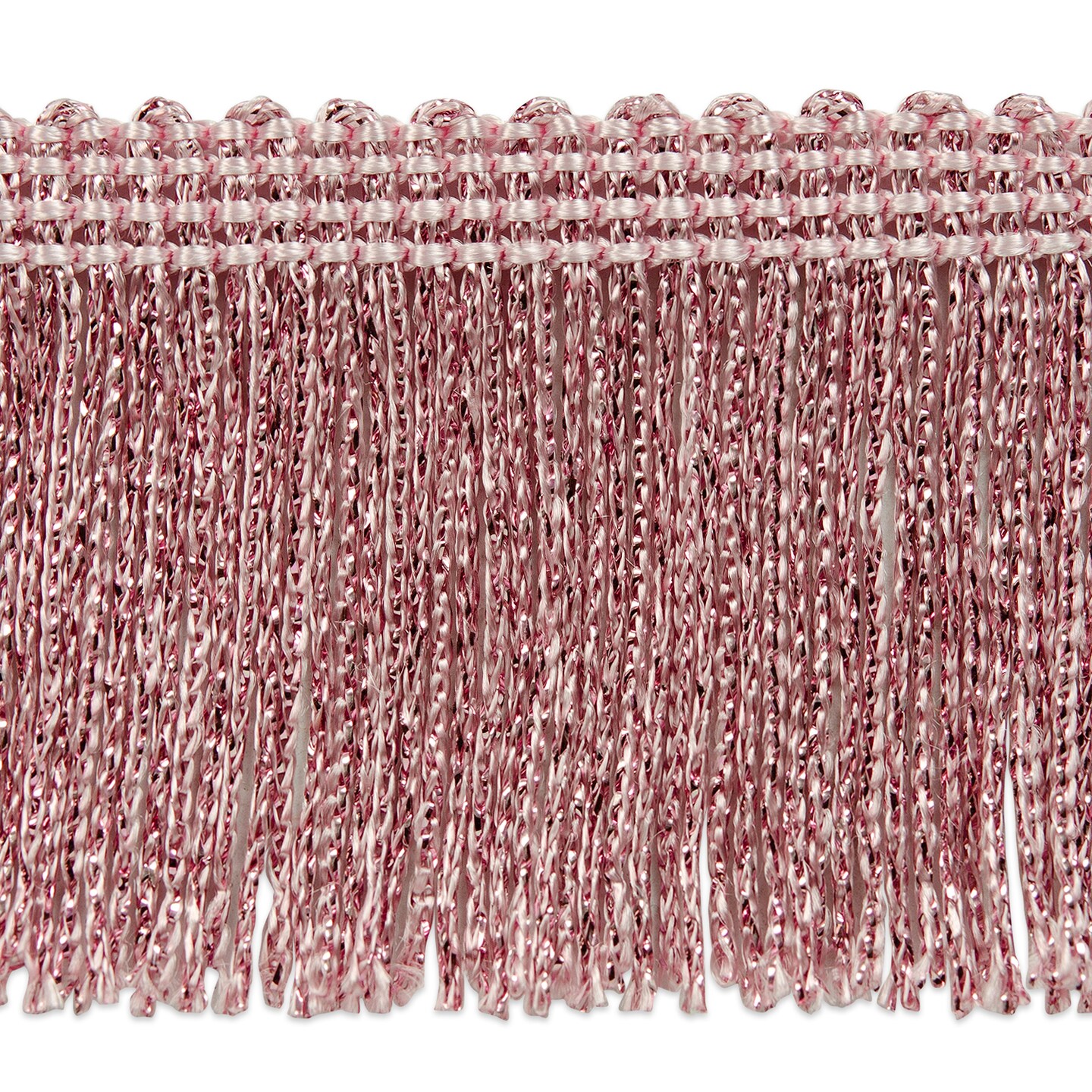 5 Yards of 2&#x22; Metallic Chainette Fringe Trim | 5 yard cut