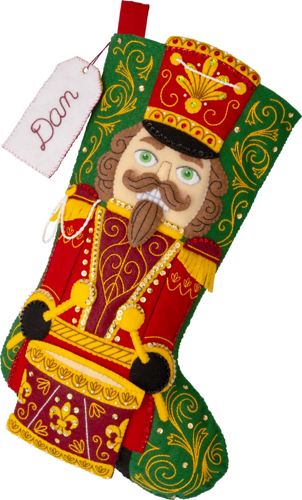 Bucilla Nutcracker Noel Felt Stocking Kit