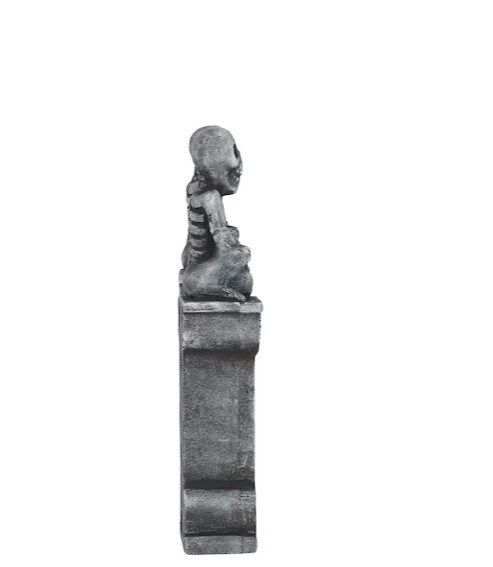 Halloween 20&#x22; Skeleton Fence Decoration