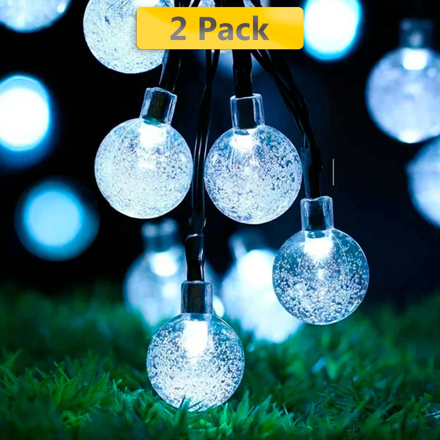 Solar Bubble String Lights 30 LED