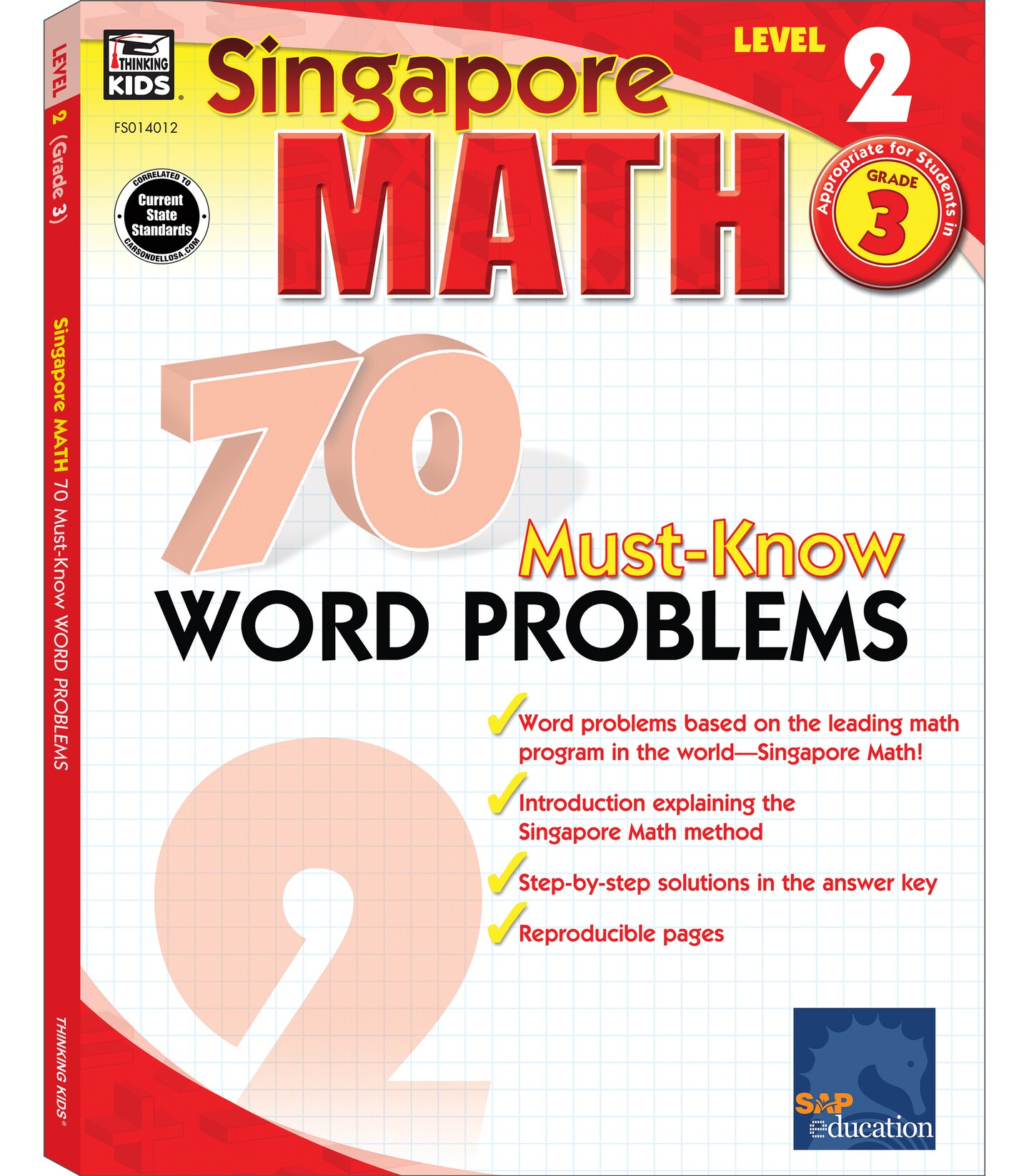 Singapore Math Level 2 70 Must Know Word Problems 3rd Grade Workbooks Singapore math level 2 70 must know word problems 3rd grade workbooks
