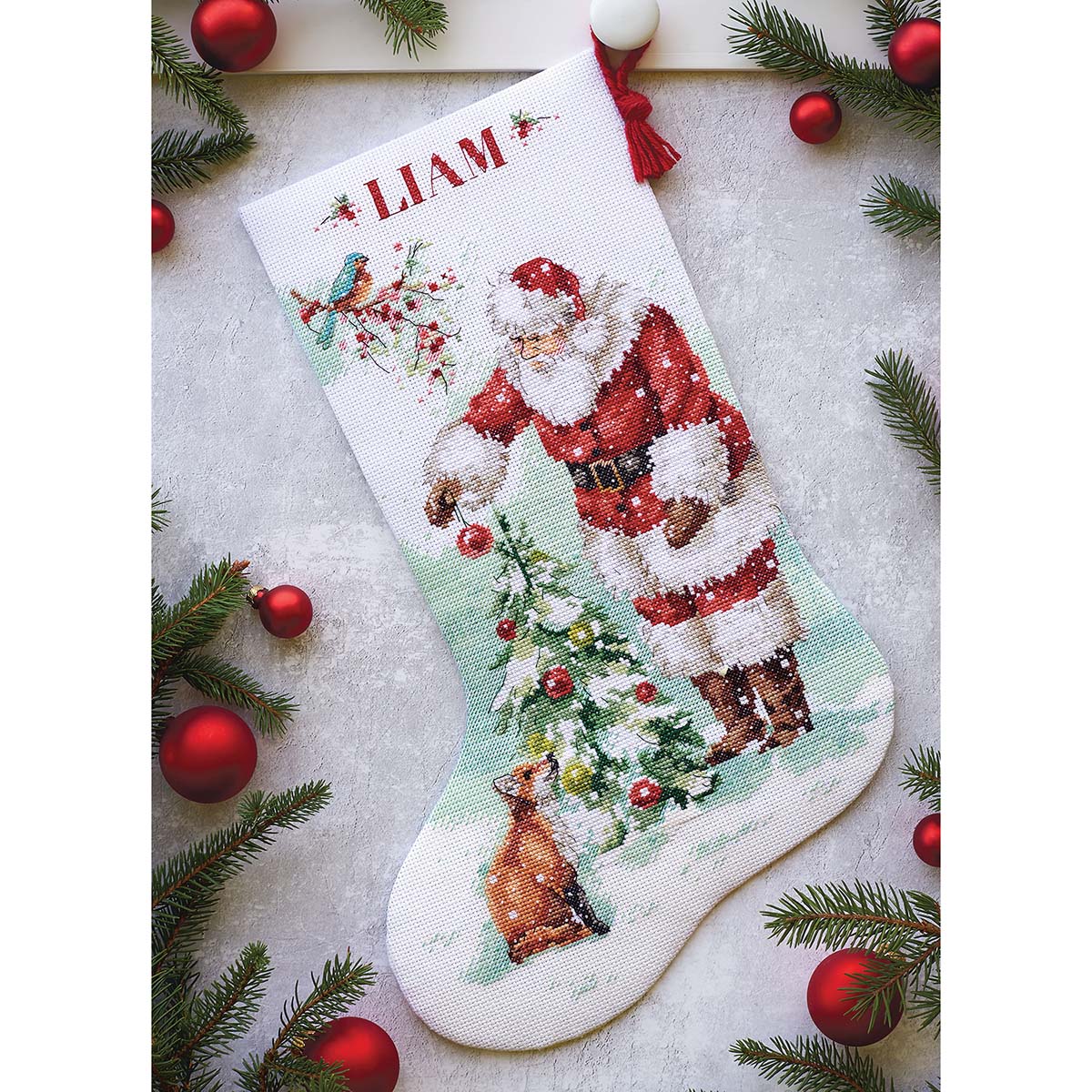 Dimensions  Magical Christmas Stocking Counted Cross-Stitch Kit