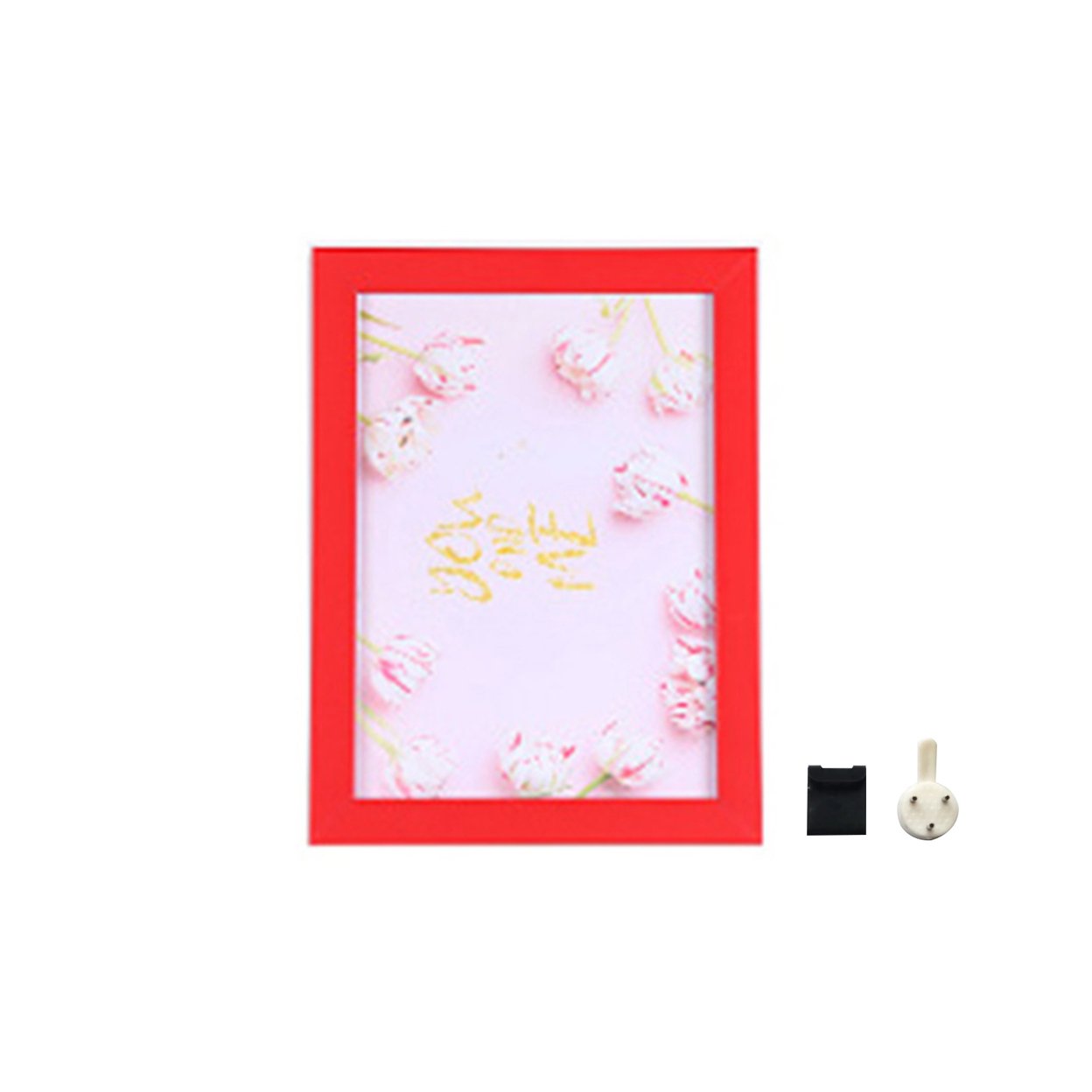 1 Set 5 Inch Photo Frame Patchwork Waterproof Thickened Decorative Foam Wall Hanging Photo Display Frame Household