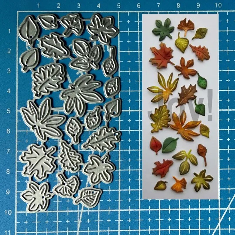 Metal Mini Leaves 22 Piece Dies Set