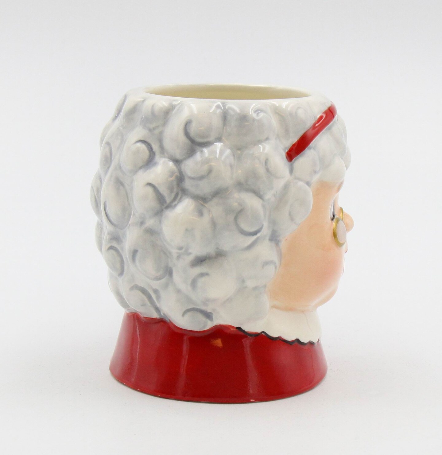 Ceramic Christmas Mrs. Claus Mug, Home Décor, Gift for Her, Gift for Mom, Kitchen Décor, Christmas Décor