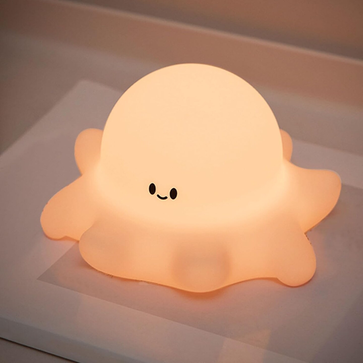 Octopus Squishy Night Light with Timer & Rechargeable | Michaels