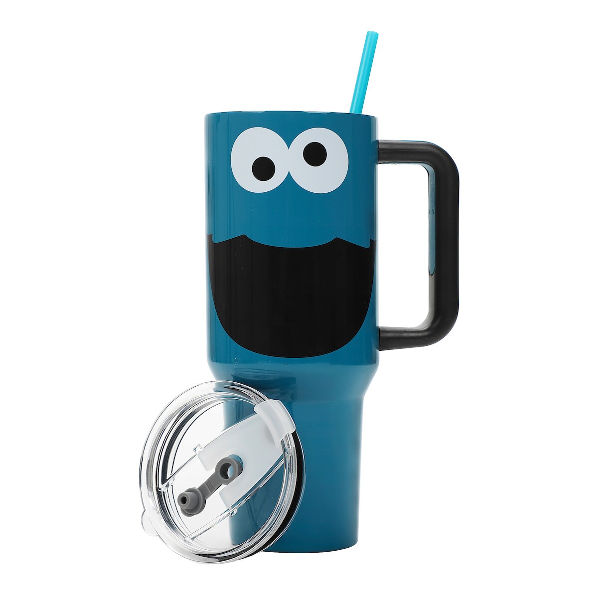 Cookie Monster 40oz Blue Tumbler