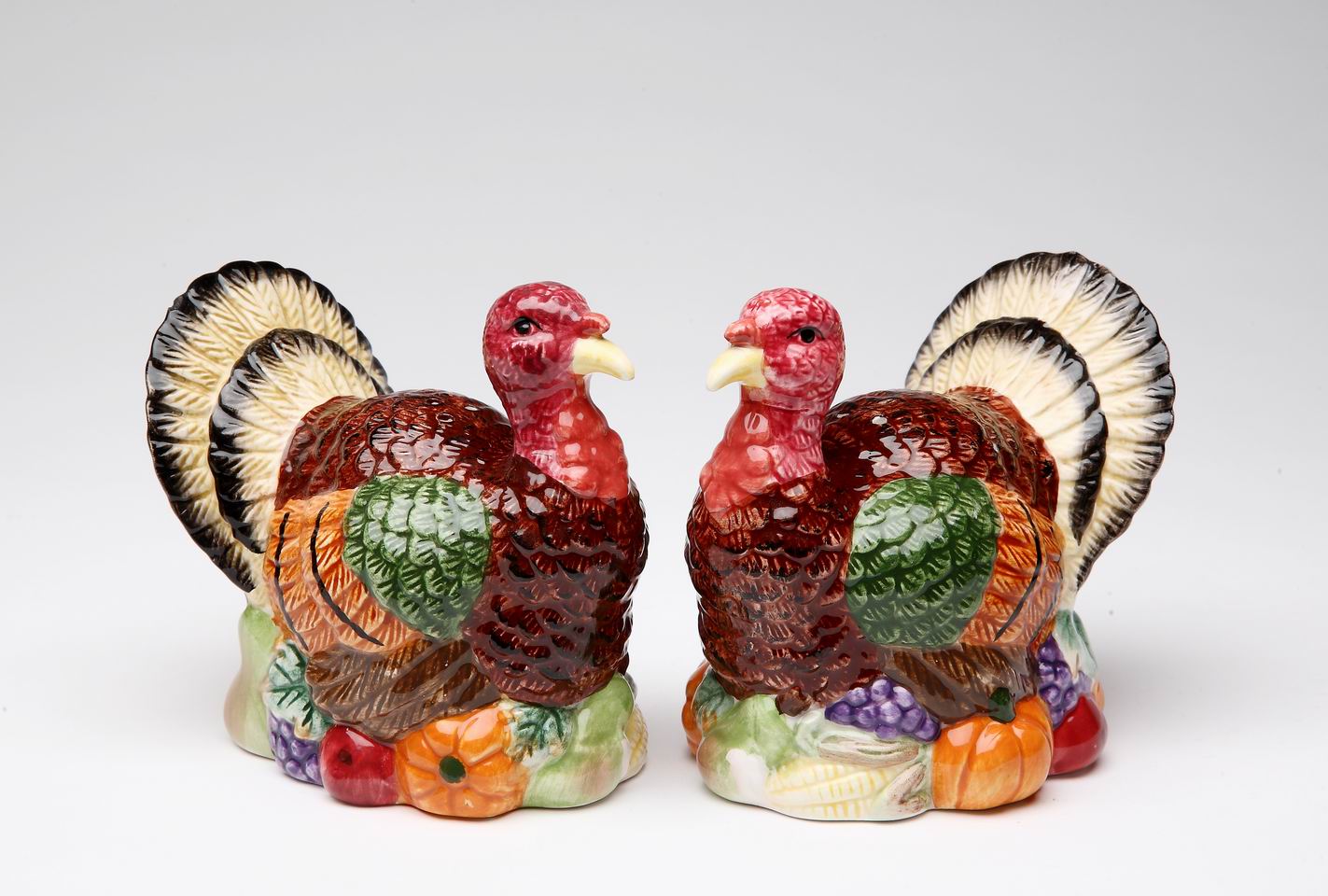 Gobble Gobble Ceramic Turkey Salt &#x26; Pepper Shakers Thanksgiving or Christmas D&#xE9;cor, Gift for Her, Gift for Mom, Fall D&#xE9;cor