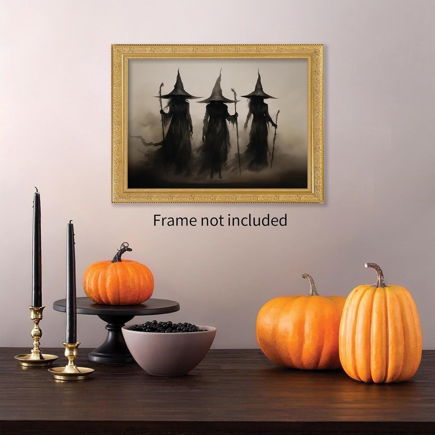 Creepy Witchy Wall Art