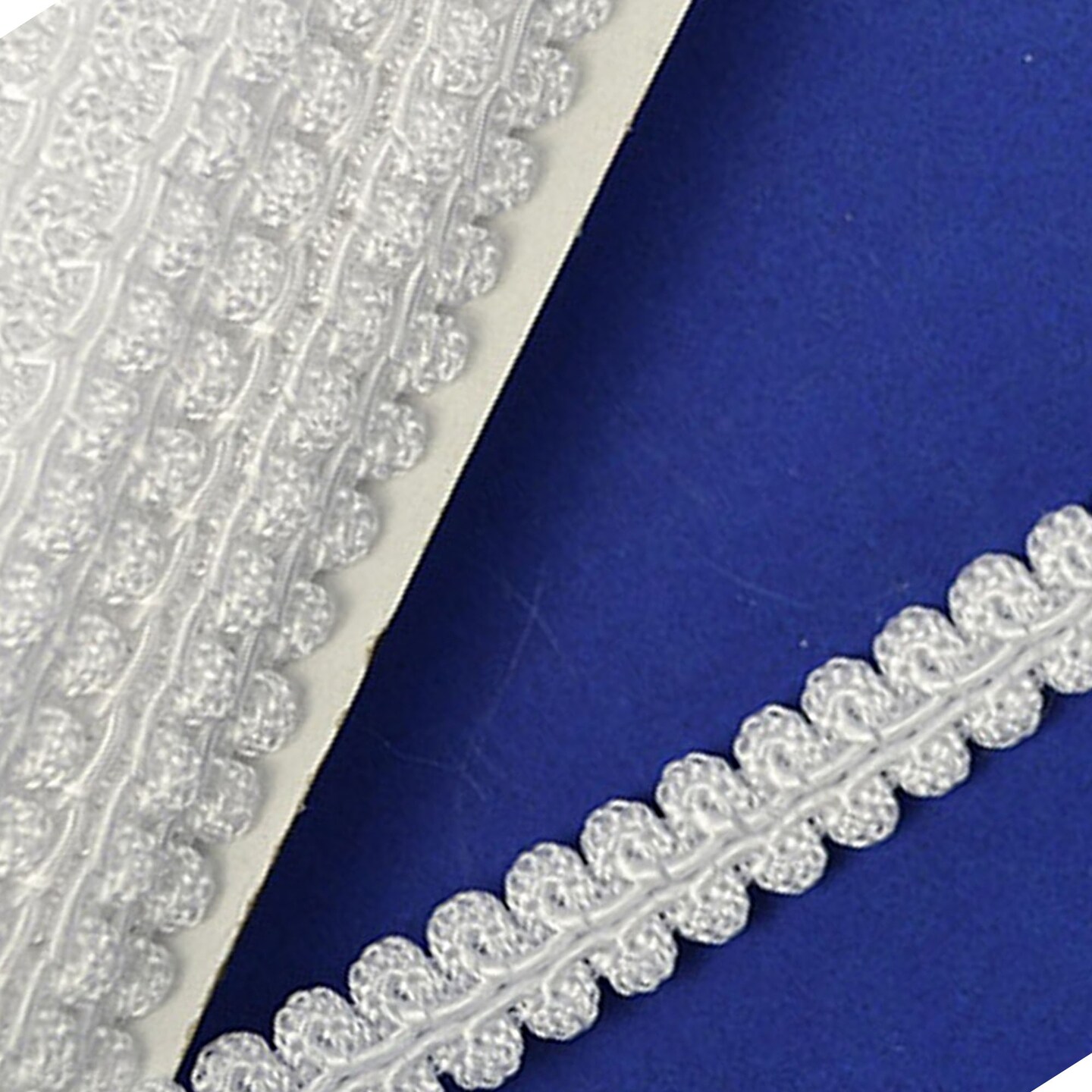 1/2&#x22; x 15 Yards White Gimp Braid 5 Packs Gimp Braid Trim