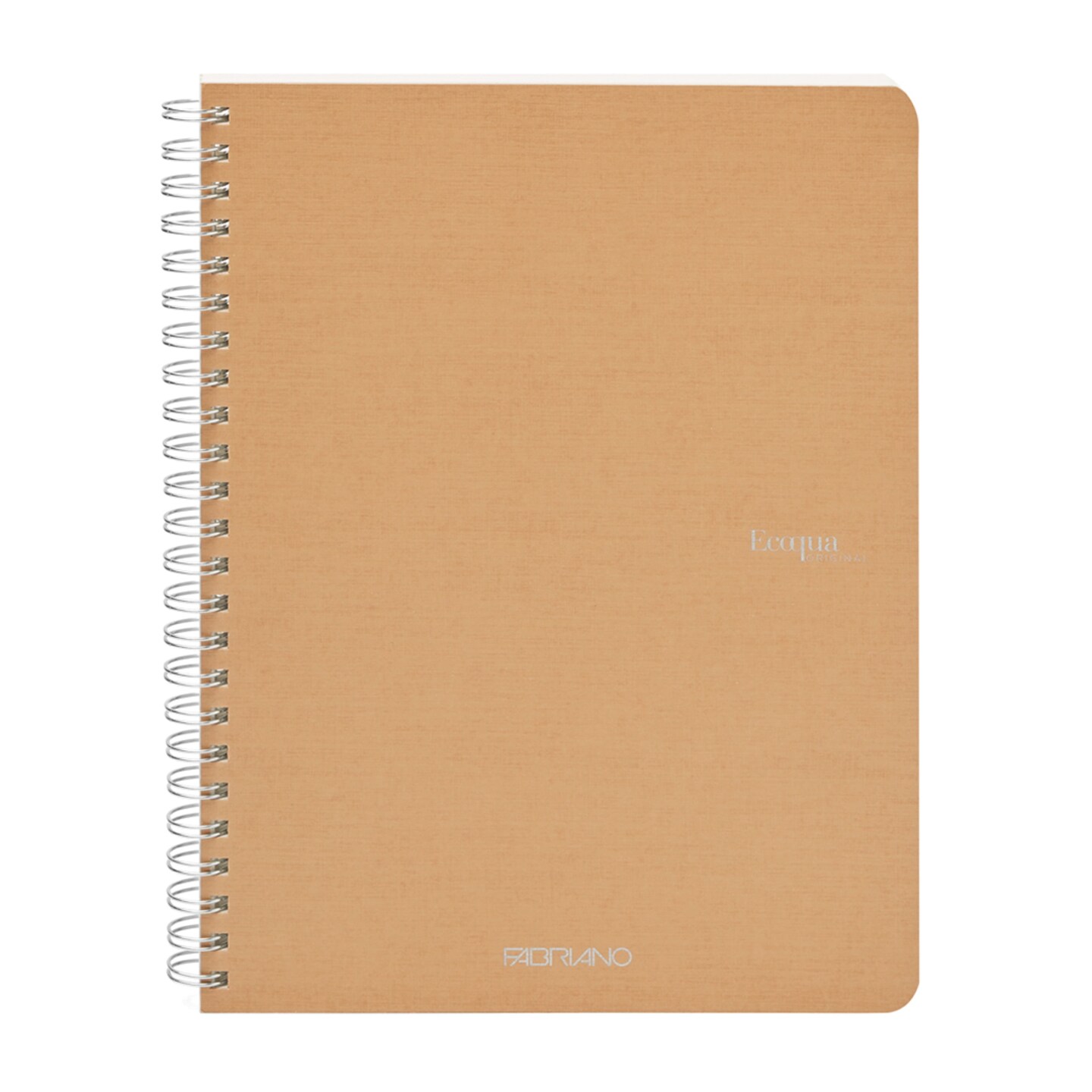 Fabriano Ecoqua Original Spiral-Bound Notebook, A5, 70 Sheets