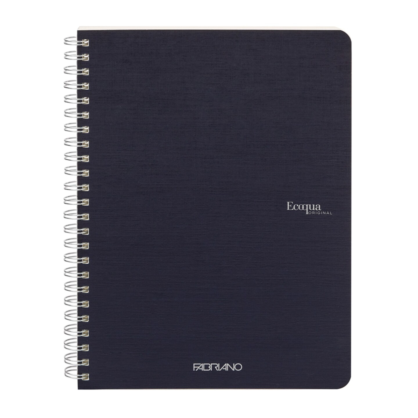 Fabriano Ecoqua Original Spiral-Bound Notebook, A5, 70 Sheets