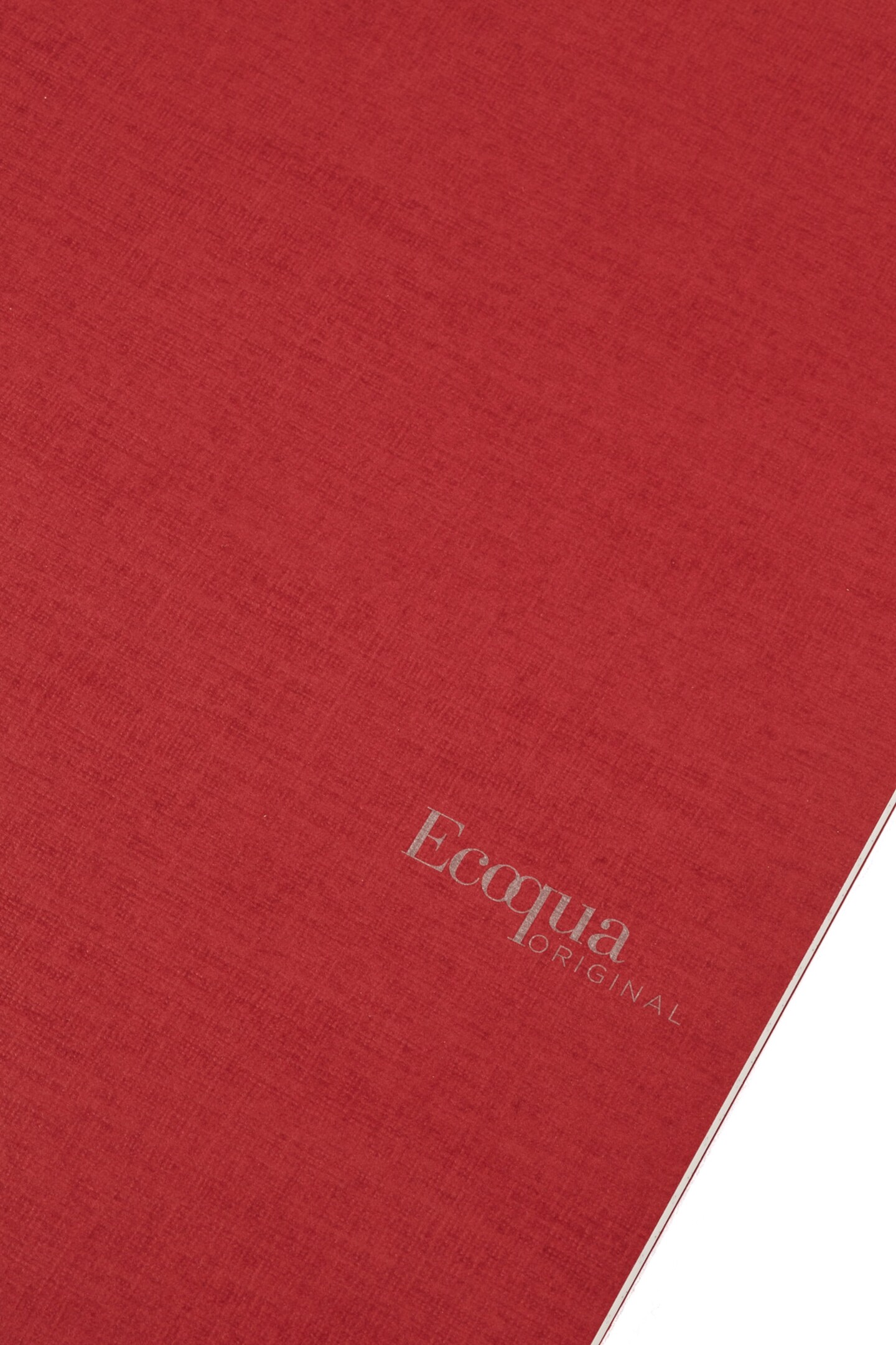 Fabriano Ecoqua Original Saddle-Stitched Notebook, Size A5, 40 Sheets, 5.8" x 8.3"