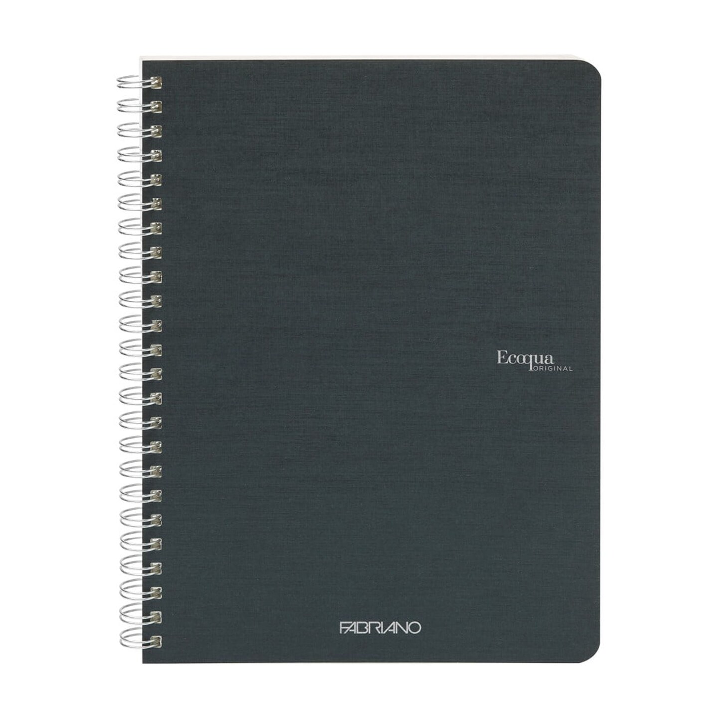 Fabriano Ecoqua Original Spiral-Bound Notebook, A5, 70 Sheets