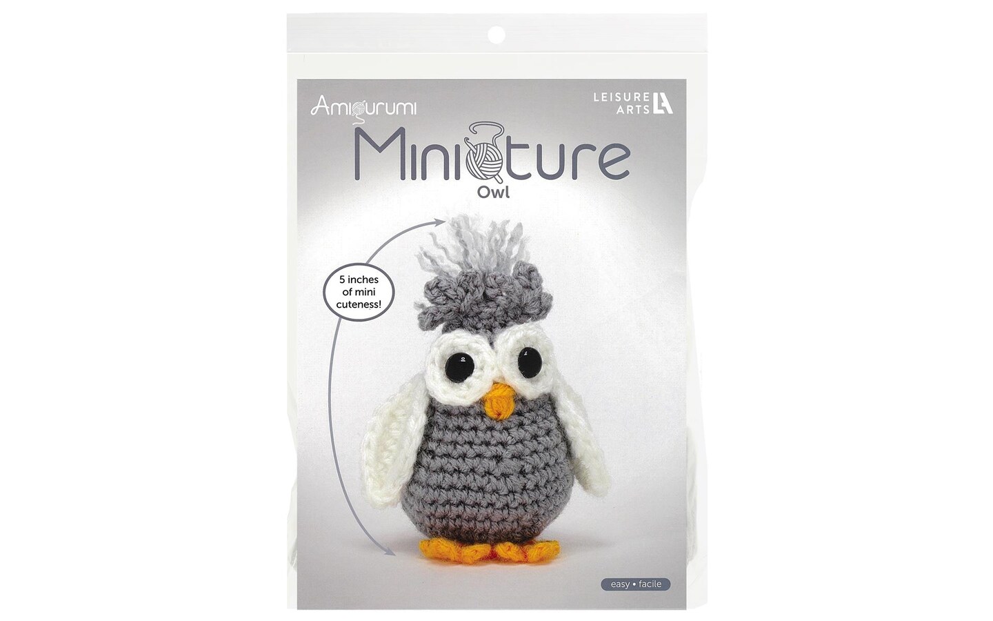 LAK Amigurumi Miniatures Kit Owl USA