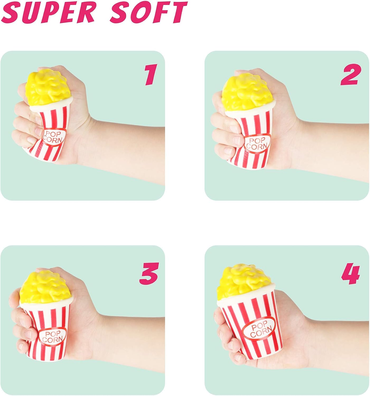 Slow Rising Jumbo Squishies Toys Set