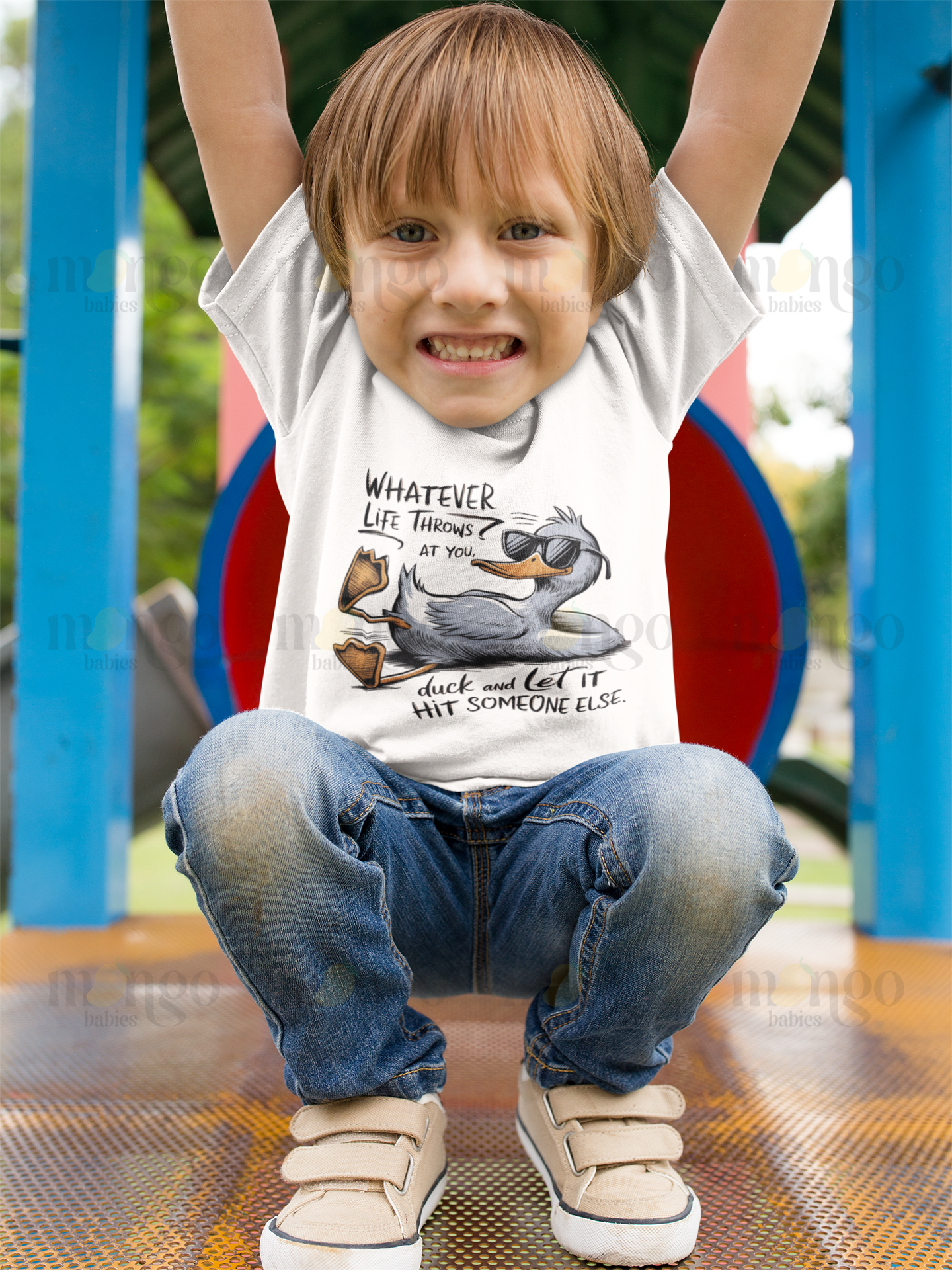 Funny Duck Baby Bodysuit, Kids and Toddler T-Shirt – Funny Outfit