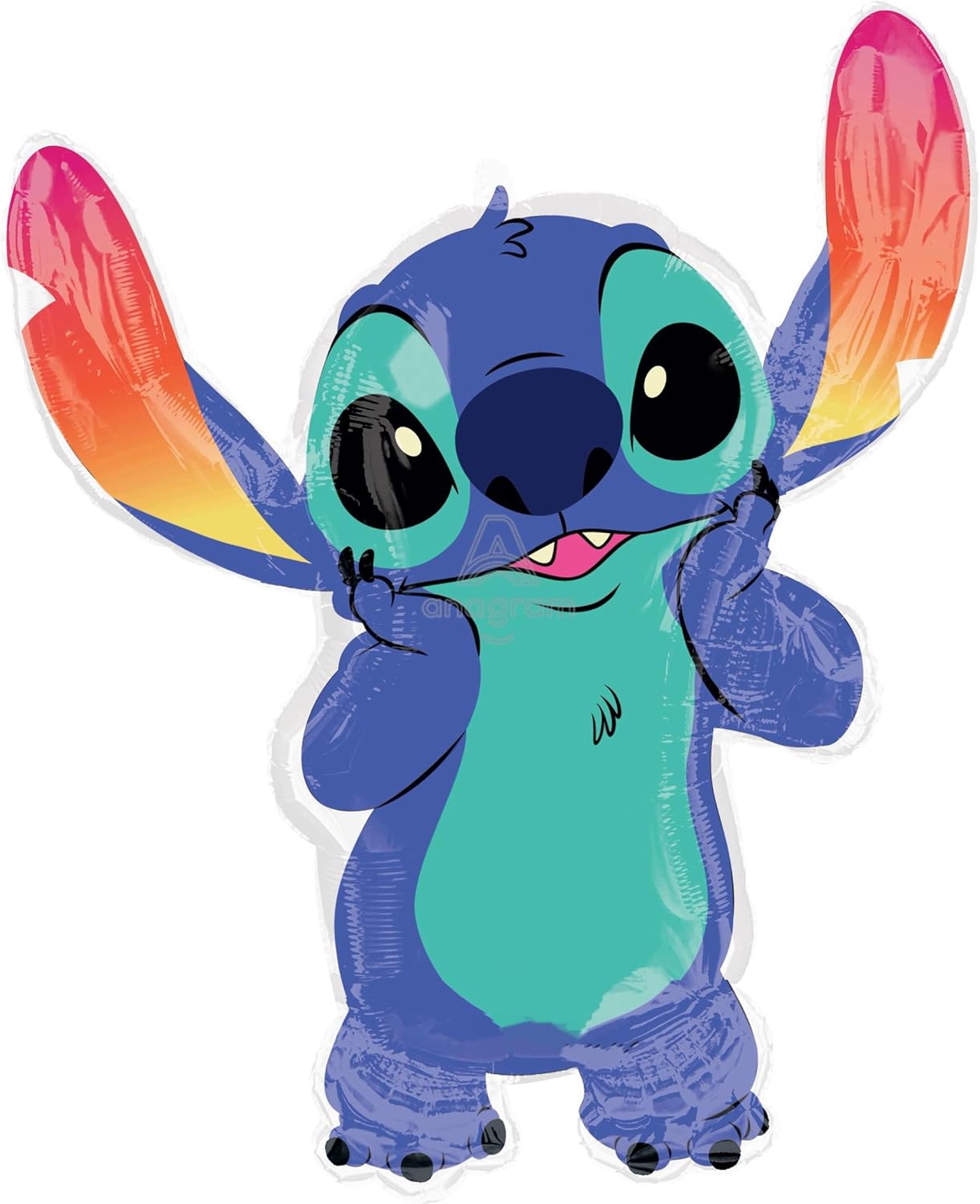Angel and Stitch&#x27;s Birthday Party Supplies 3 pc Balloon Bouquet Decorations