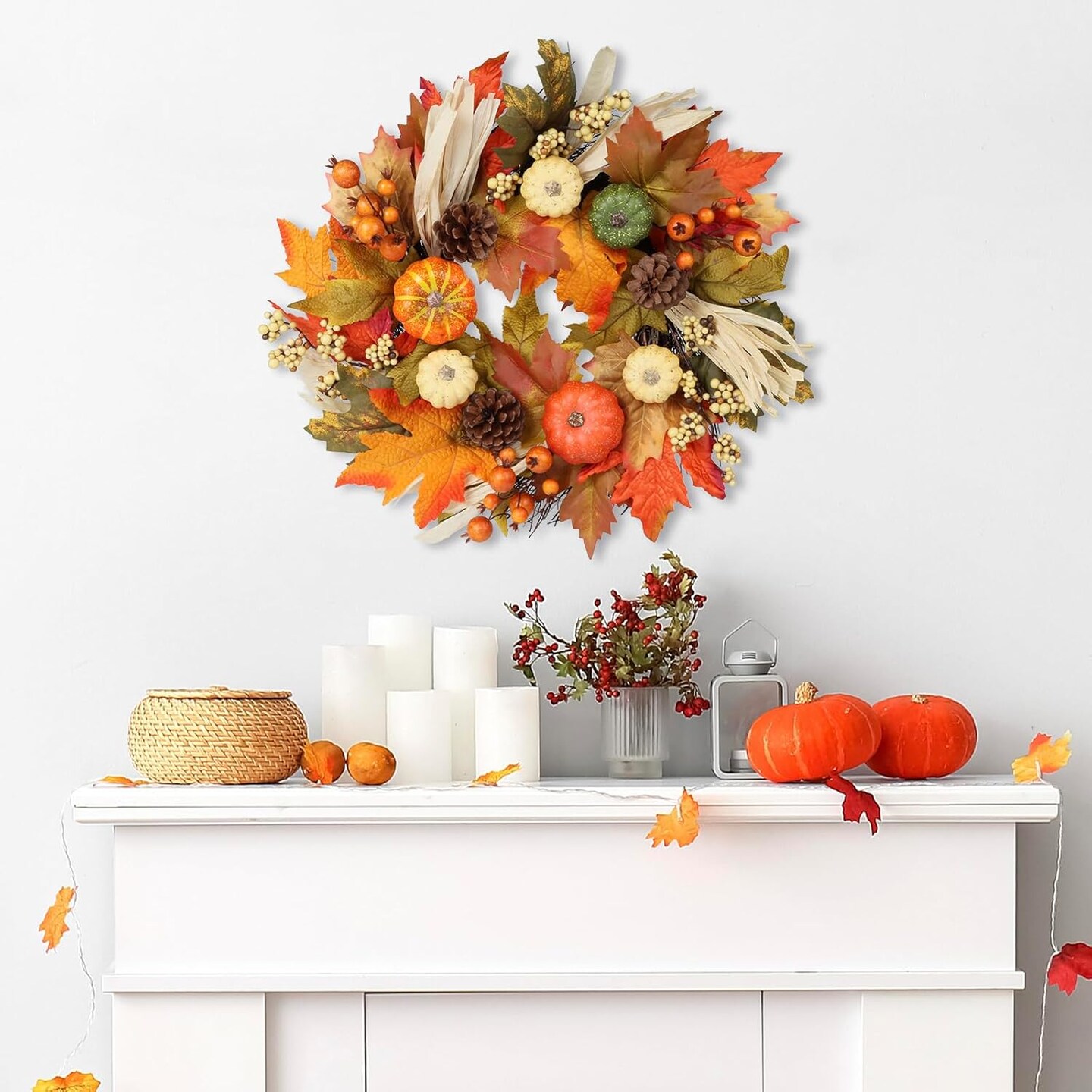 Fall Wreaths for Front Door