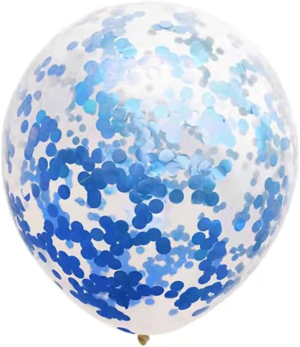 11 pcs Foil Balloons 10 Year Old for 10st Birthday Party Supplies Decoration (10th, Blue)