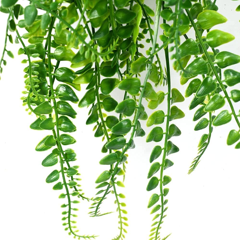 2pack Fake Hanging Ferns