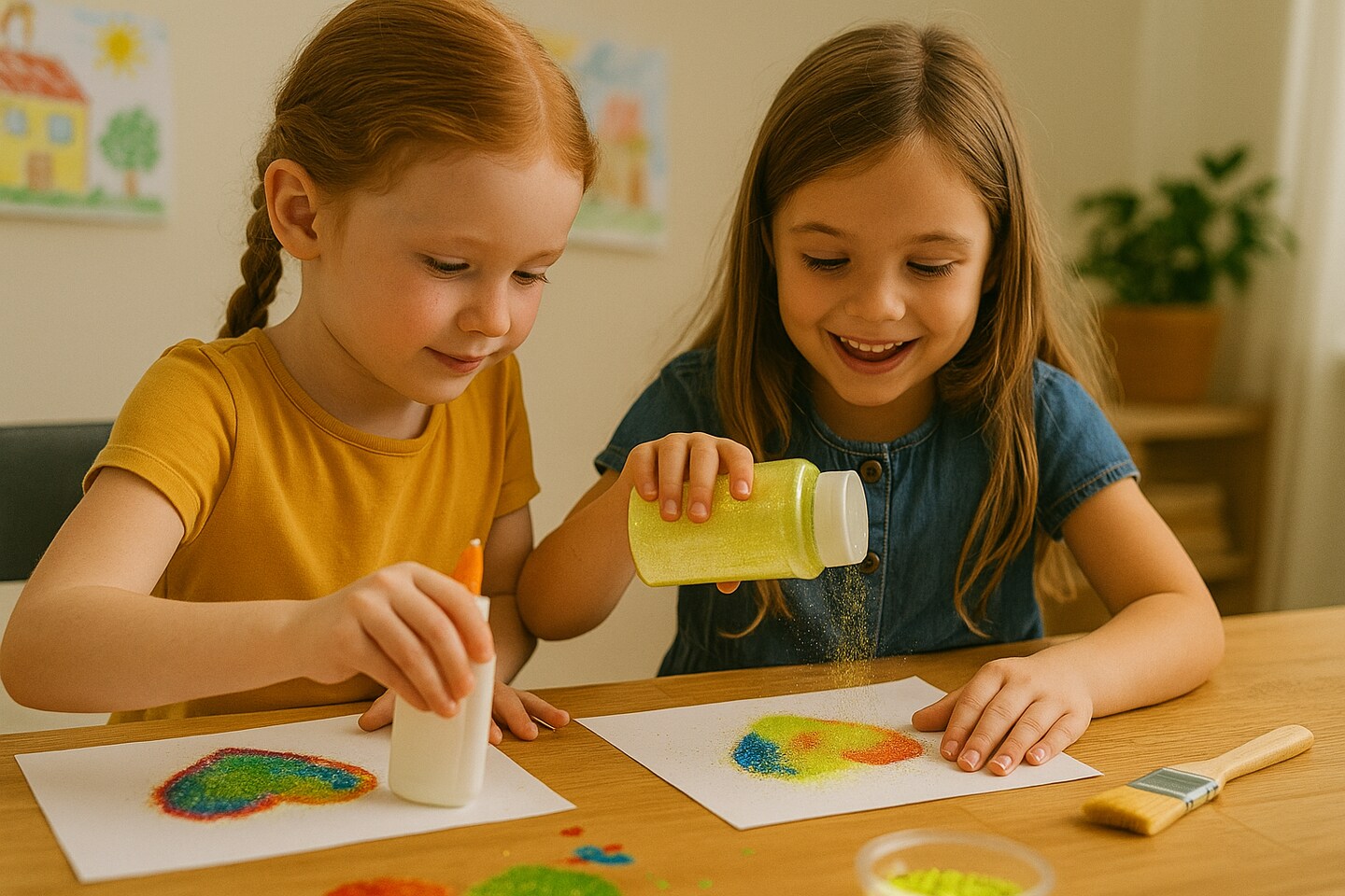 Craft Glitter 1 lb Jar – White / Clear Bulk Glitter for Crafts, Decor & Classroom Projects