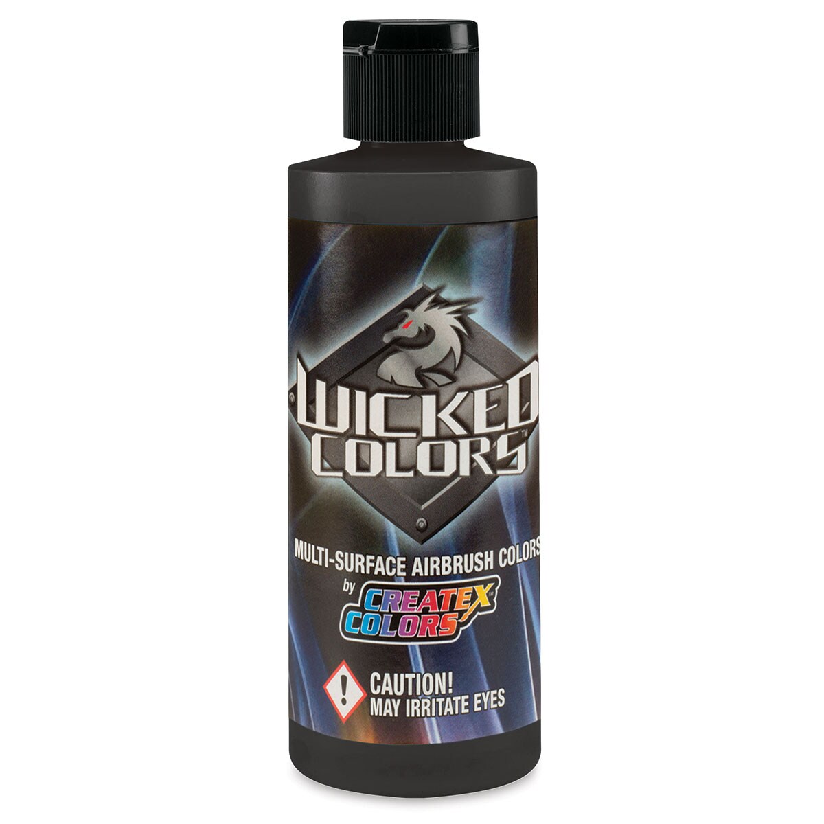 Createx Wicked Colors Airbrush Color - 4 oz, Opaque Jet Black | Michaels