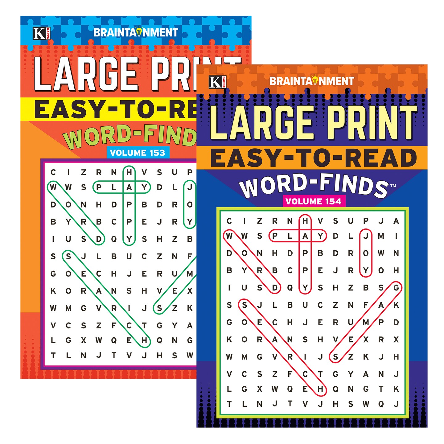 KAPPA Easy To Read Word Finds - Digest Size