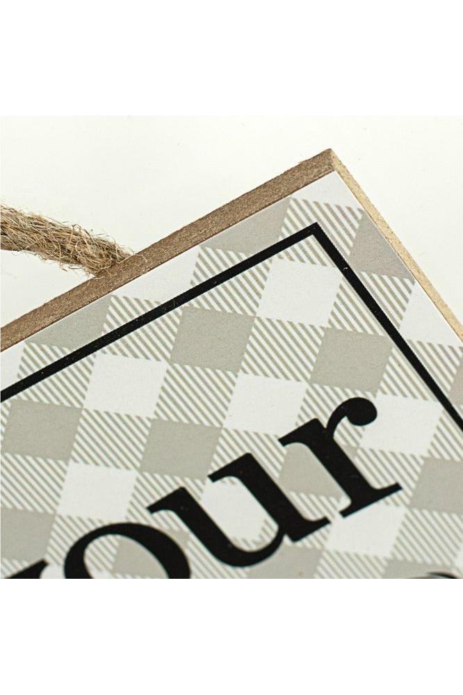 12&#x22; Wooden Sign: Count Your Blessings