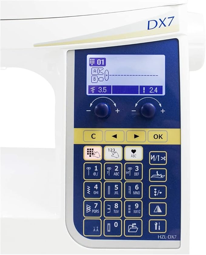Juki HZL-DX7 Computerized Quilting and Sewing Machine