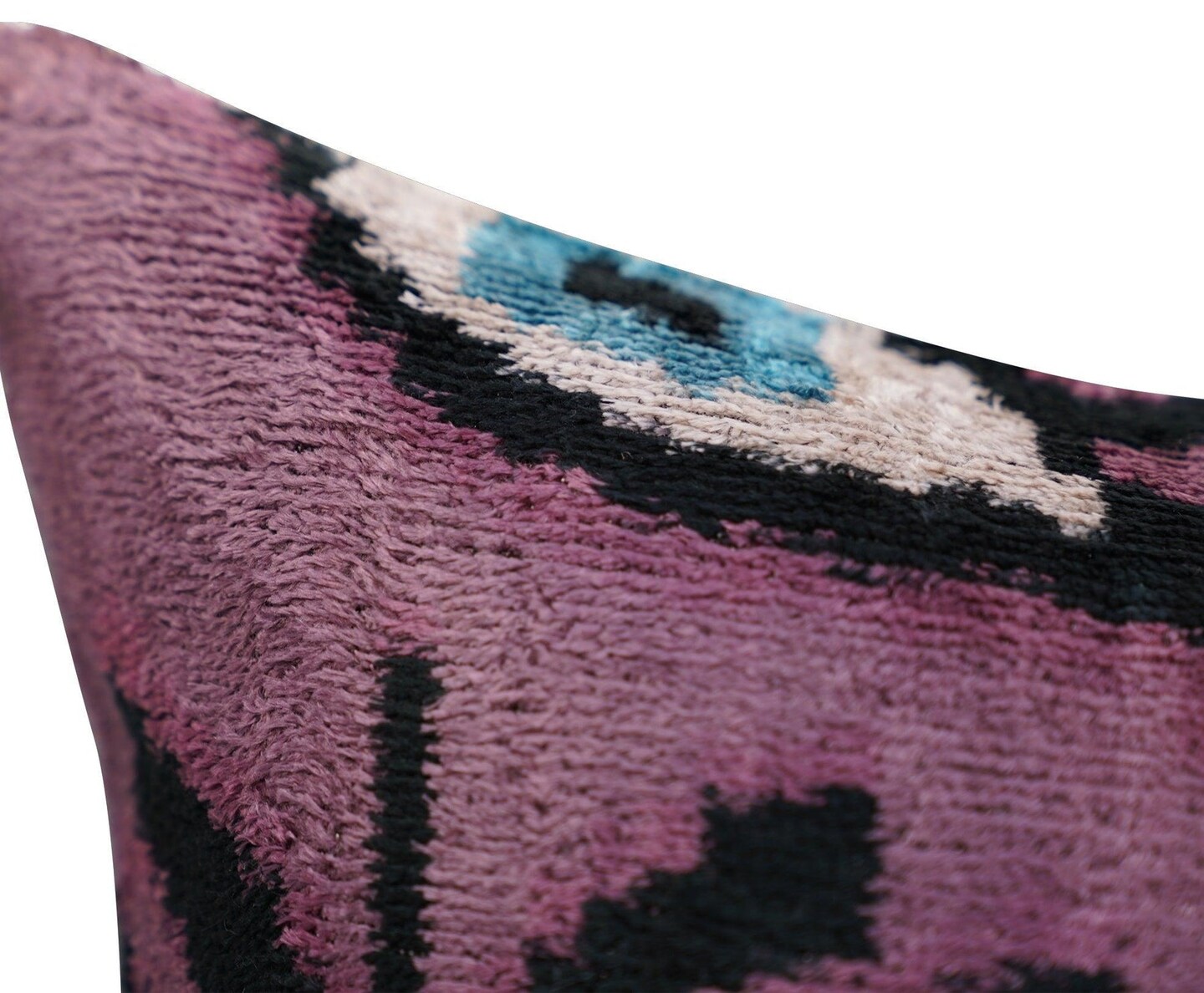 Canvello Luxury Pink Purple Evil Eye Pillow for Couch - 16x16 inch product 3