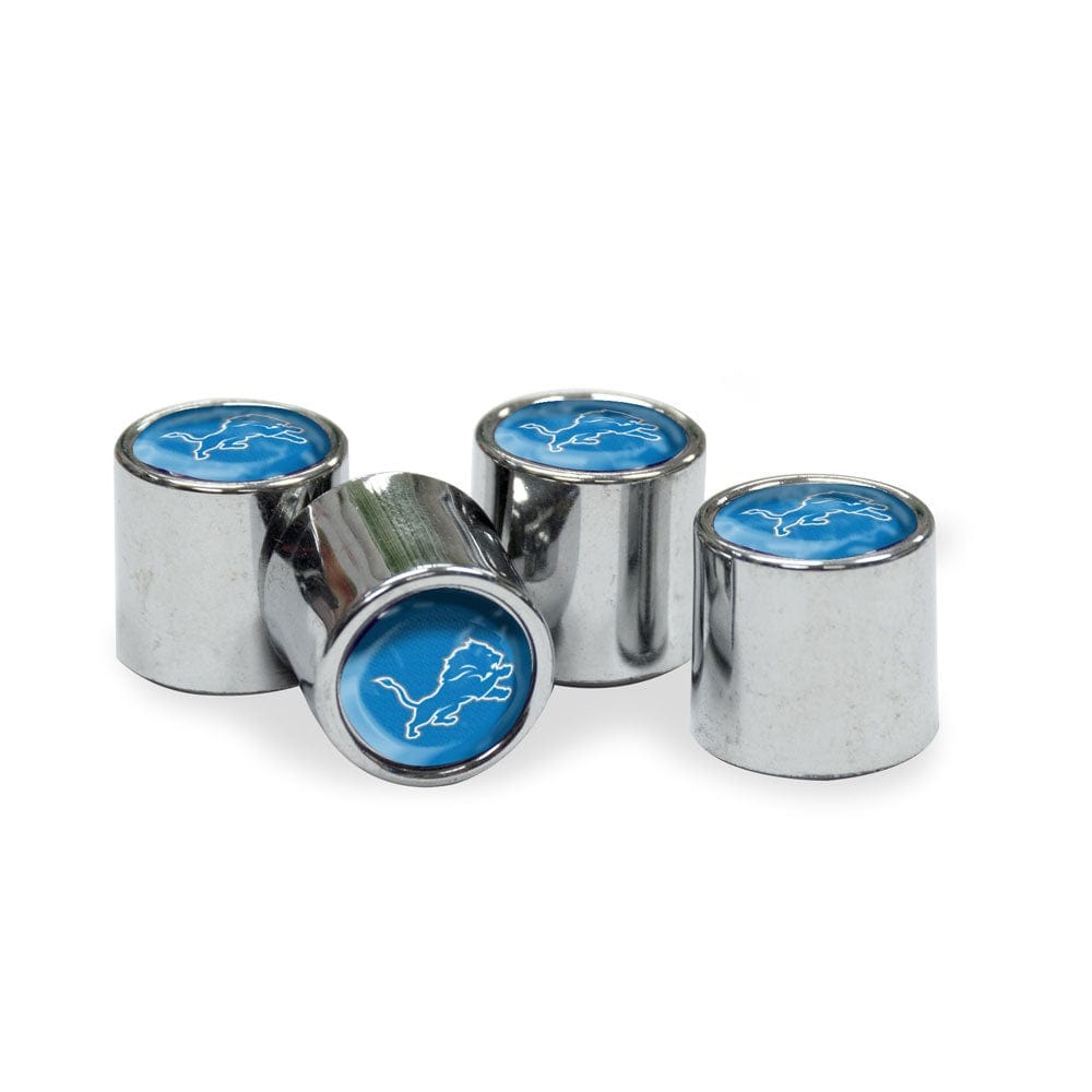 Detroit Lions Tire Valve Stem Caps 4-Pack