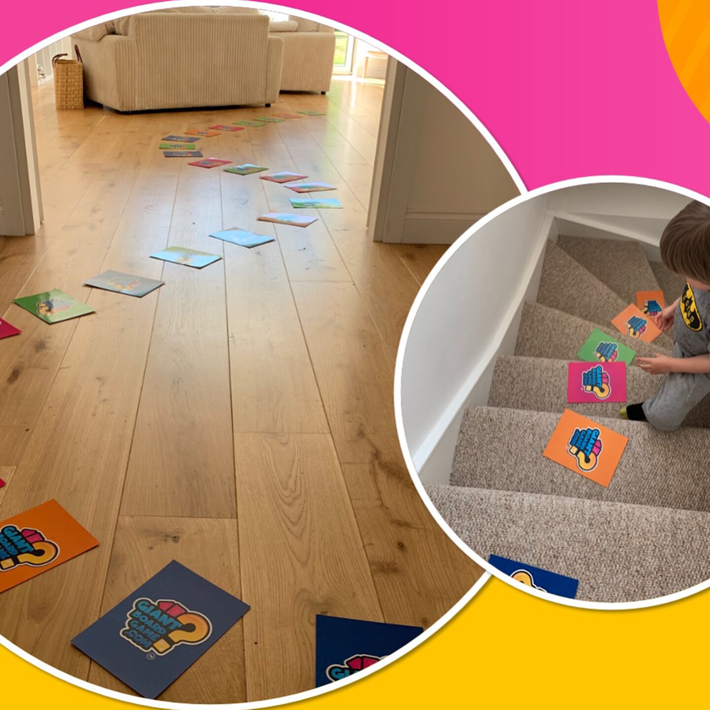 Giant Board Game | Fun Family Game with Jumbo Dice