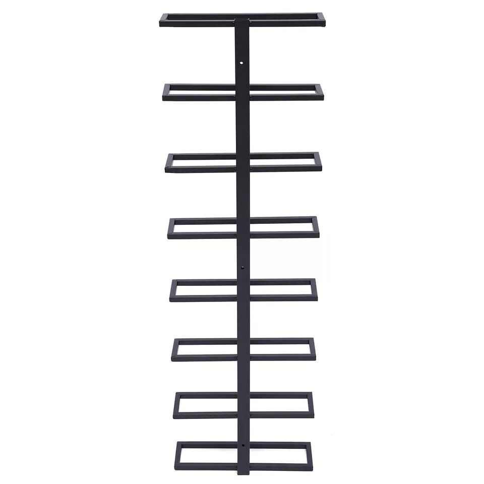 8 Bottles Wall-Mounted Wine Rack Wine Cellar Storage Holder Home Decoration HOT