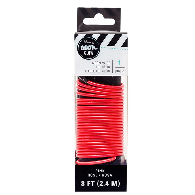 NEON LIGHTS - Heidi Swapp - WIRE - PINK - 8 FT 314216 by American Crafts