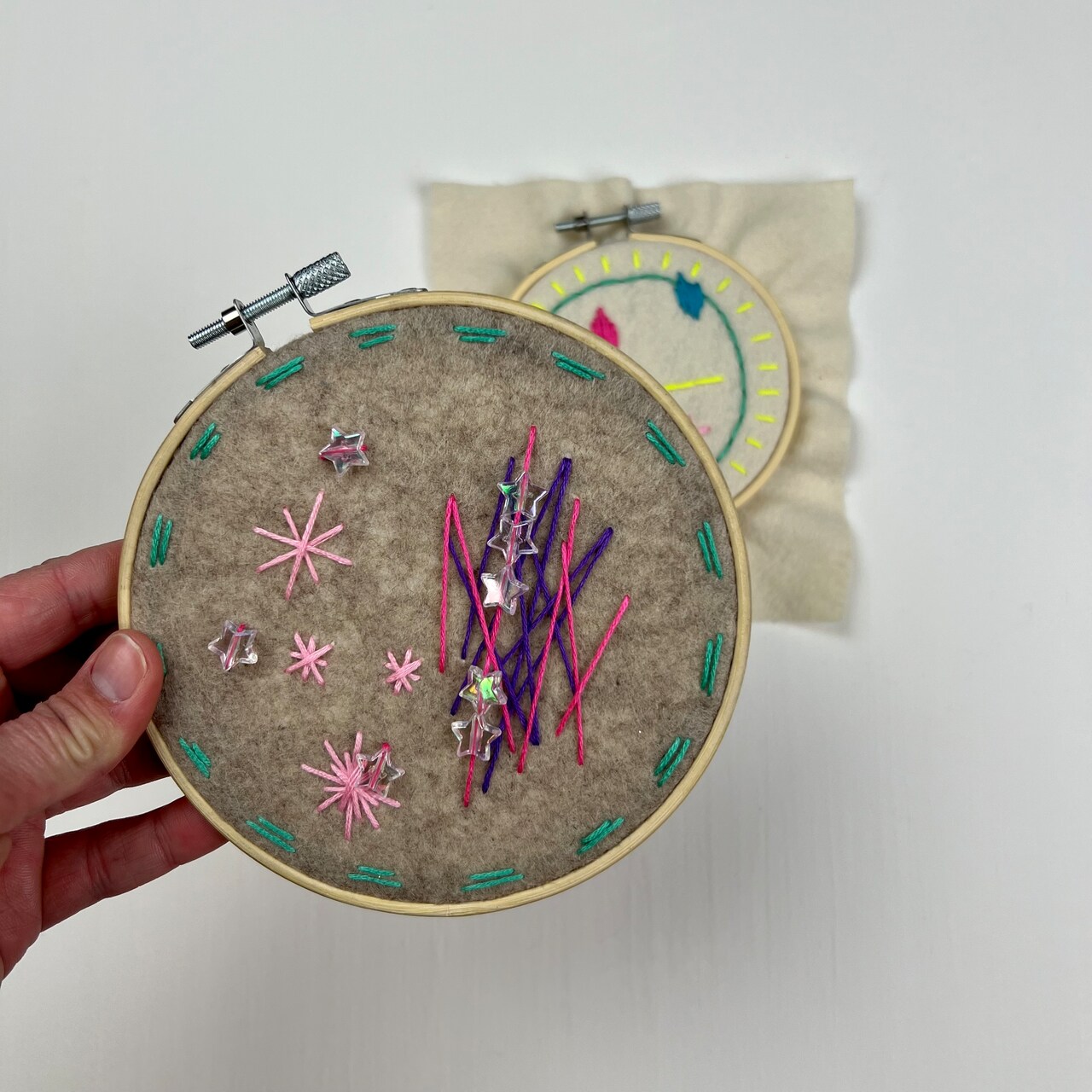 Kids Club: Abstract Embroidery