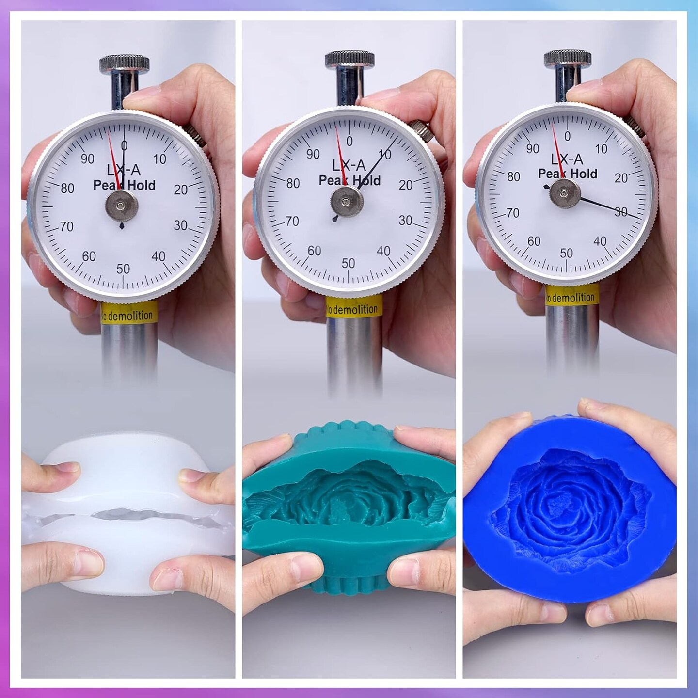 LET&#x27;S RESIN Silicone Mold Making Kit 0A, Extra Soft &#x26; Elastic Molding Silicone 70.5oz, Liquid Silicone for Mold Making Platinum Cure, Ideal for 3D Silicone Molds, Candle Molds (Translucent)