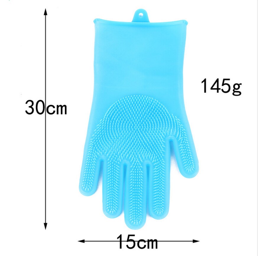Silicone Dishwashing GlovesSilicone Dishwashing Gloves,Silicone Dishwashing Gloves, Pet Grooming Rubber Scrubbing Gloves, Sponge Cleaning Brush for Housework, Cars, Dogs