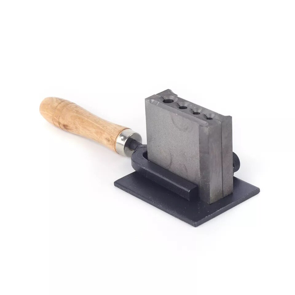 REVERSIBLE INGOT MOULD 4 HOLES FOR SHEETS BARS WIRES MAKING CASTING GOLD SILVER