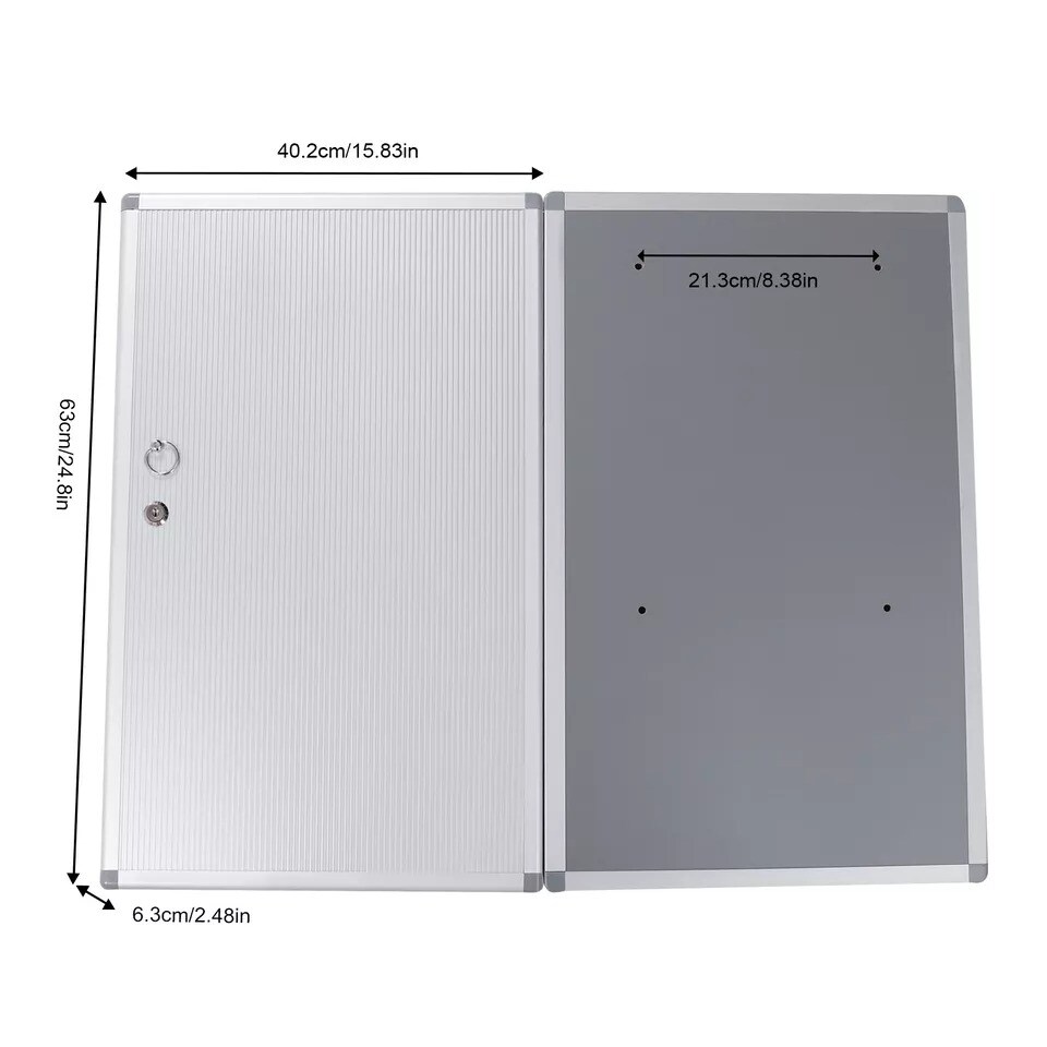 96 Key Storage Cabinet Combination Lock Box Safe Organize Wall Holder w/Key Tags