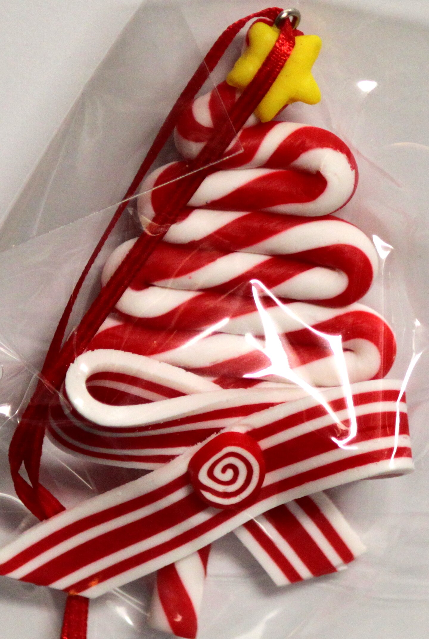 Keepsake Ribbon Candy Tree Christmas Ornament