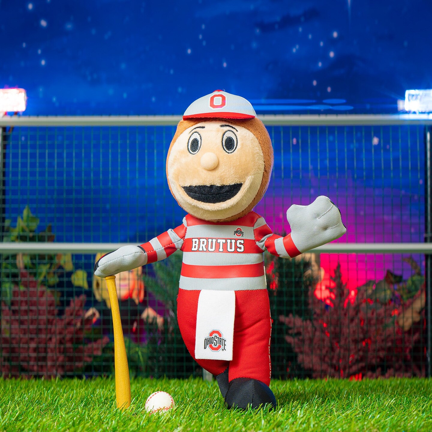 Bleacher Creatures Ohio State Buckeyes Brutus Buckeye 10&#x22; Mascot Plush Figure